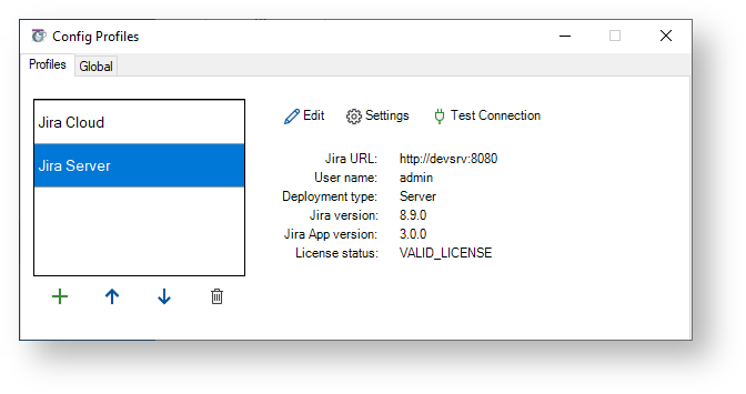 Teamworkx Outlook Integration for Jira > Manage Profiles > config_profiles_3.0.0.png